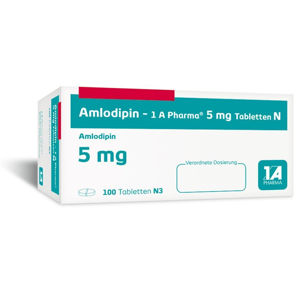 Amlodipin 1A Pharma 5mg N