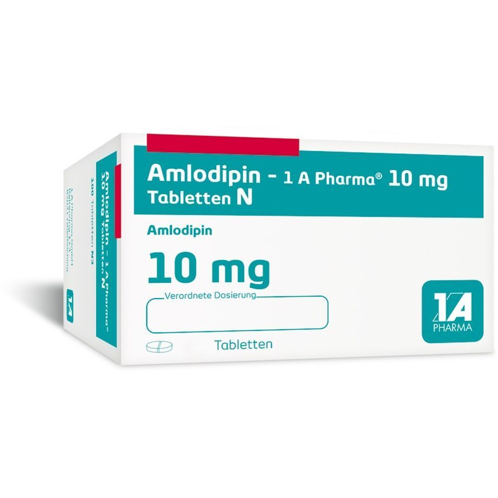 Amlodipin 1A Pharma 10mg N