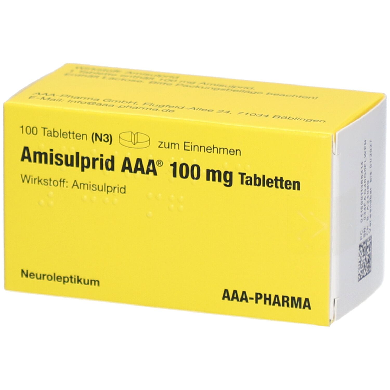 Amisulprid AAA 100mg