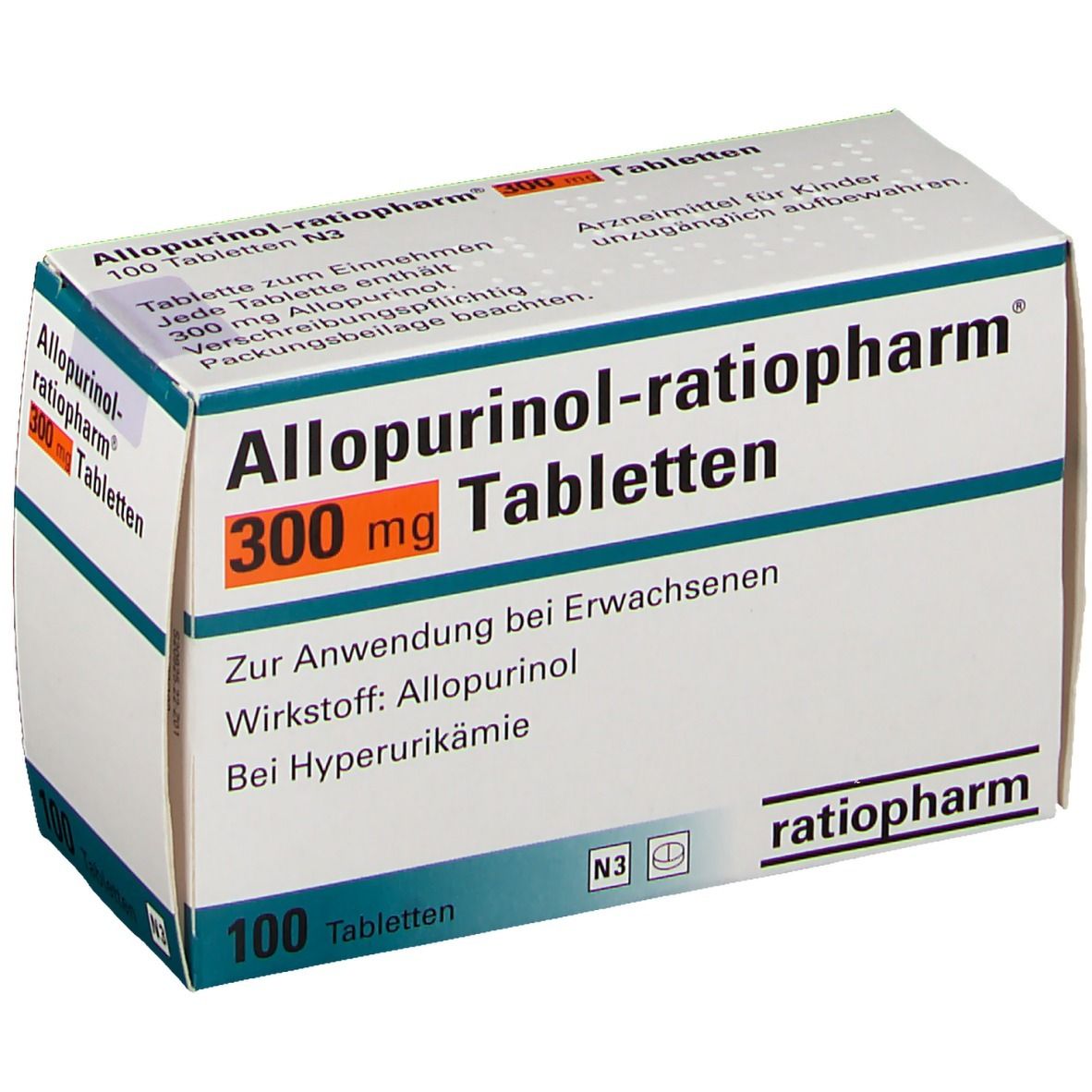 Allopurinol RAT 300mg TAB