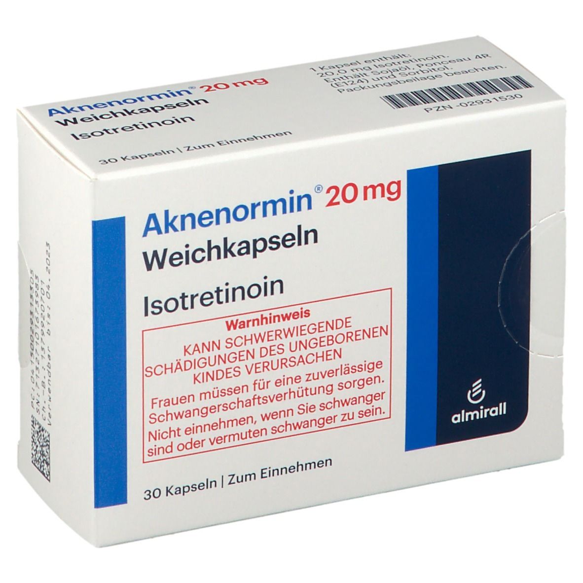 Aknenormin 20mg