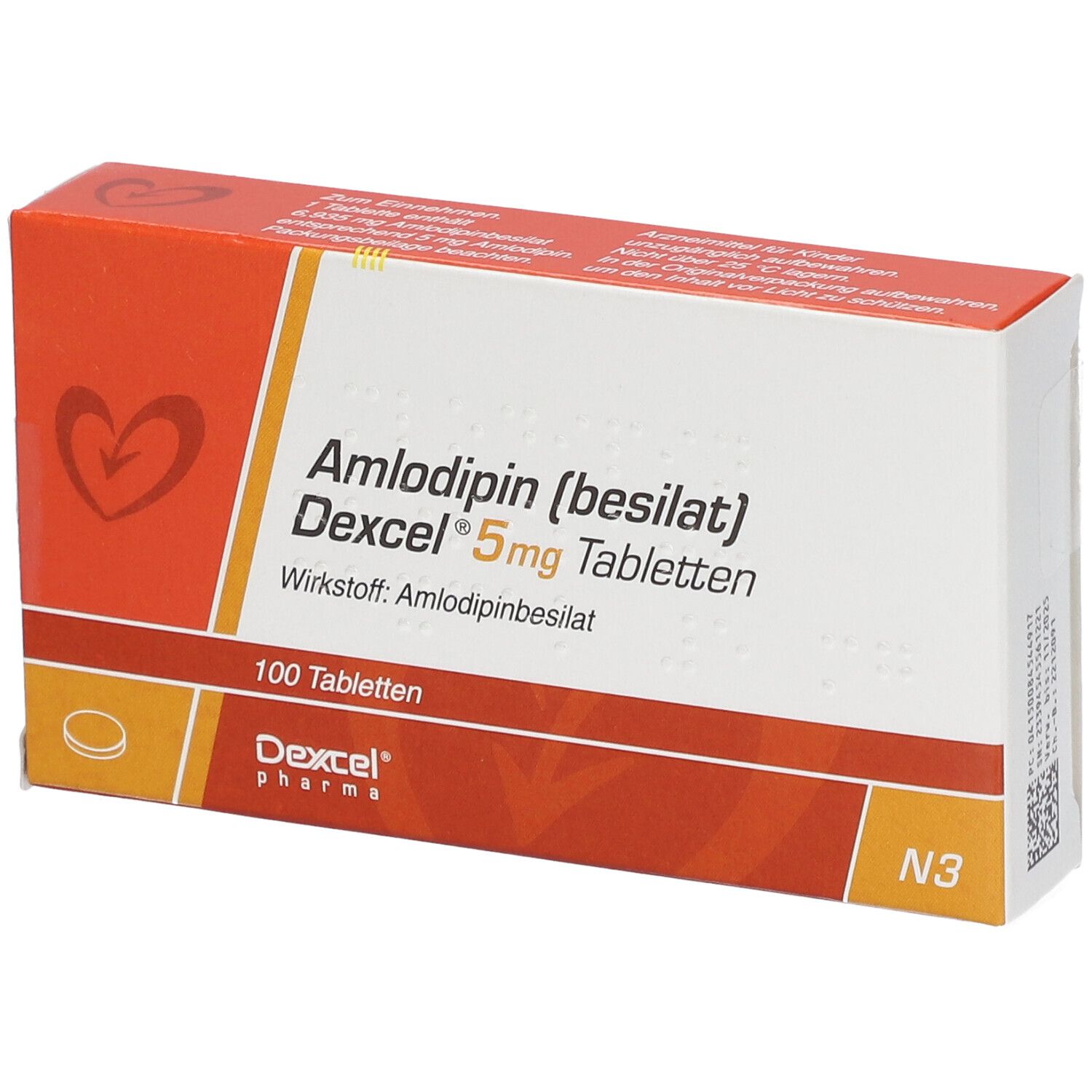Amlodipin Besil Dexcel 5mg