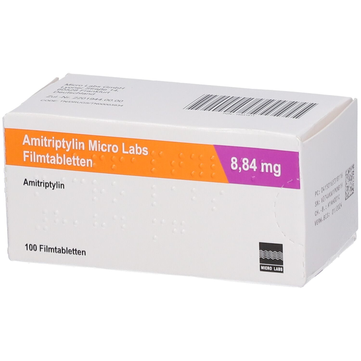 Amitriptylin Micro 8.84mg