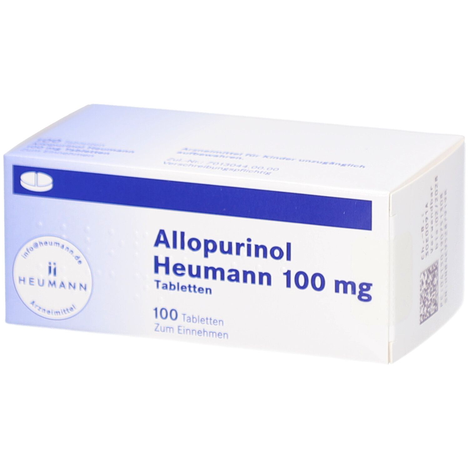 Allopurinol Heumann 100mg